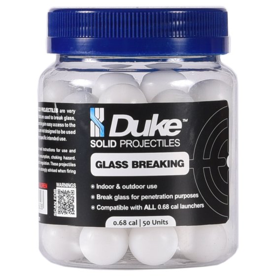 Kule Duke Glass Breaking Solid Projectile .68 50 szt.