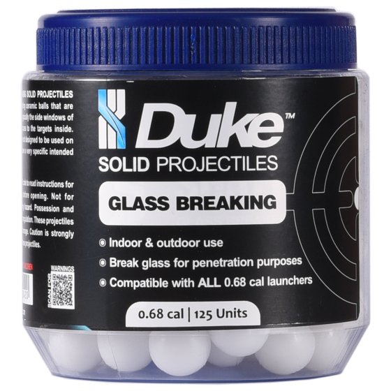 Kule Duke Glass Breaking Solid Projectile .68 125 szt.
