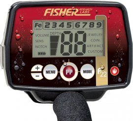Detektor metali Fisher F22 9'' 3