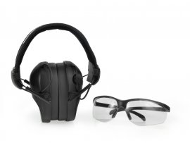 Słuchawki RealHunter Active Pro czarne + okulary 3