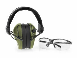 Słuchawki RealHunter Active Pro Zielone + Okulary 3