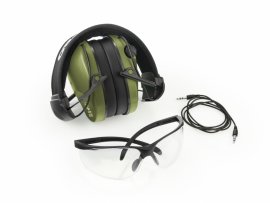 Słuchawki RealHunter Active Pro Zielone + Okulary 4