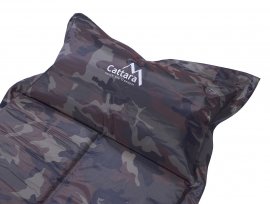 Samopompujący materac samochodowy Cattara Navy 2,5cm z poduszką