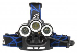 Latarka czołowa LED 400lm (1x XM-L+2x XP-E) 3
