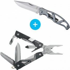 Zestaw szczypiec Gerber Vise i noża Gerber Mini-Paraframe 2