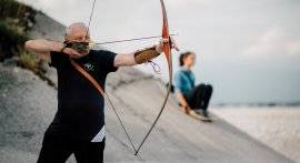 Łuk Ragim Wolf Longbow 68" 35lb