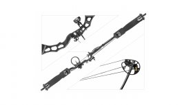 Łuk Poe Lang Predator III 35-65lb czarny 2