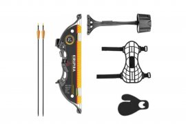 Łuk bloczkowy Poe Lang Kirupira 15-20 lb czarny 2