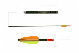 Strzała duralowa 29" Poe Lang CAMO 2