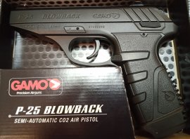 Recenzje: Pistolet pneumatyczny Gamo P-25 Blowback 4,5 mm - 1