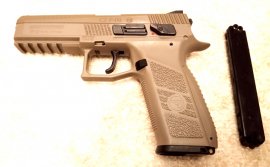 Recenzje: Wiatrówka pistolet ASG CZ P-09 FDE Blowback 4,5mm - 1