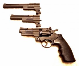 Recenzje: Rewolwer wiatrówkowy Crosman Triple Threat 4,5 mm - 1