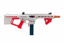 Blasterowa strzelba Game Face Trion na piankowe naboje czerwona 2
