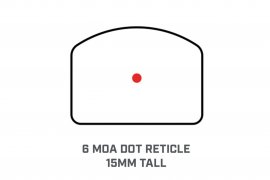 Kolimator Bushnell RXC-200 Compact 1x21 reflex czarny 3
