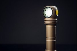 Latarka czołowa Armytek Wizard C2 Pro zimne światło Piaszczysta 4