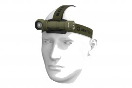 Latarka czołowa Armytek Wizard C2 Pro zimne światło Olive 5
