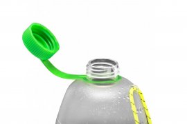 Skladana butelka CNOC Vesica 1l Bottle zielona 3