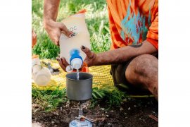 Składana butelka CNOC Vecto 3l Water Container 42 mm pomarańczowa 2