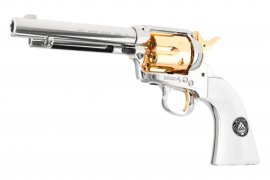 Wiatrówkowy rewolwer Colt SAA .45 Diabolo Smoke Wagon 4,5mm 2