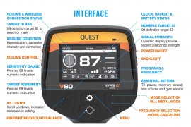Wykrywacz metali Quest V80 4