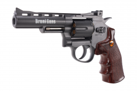 Rewolwer pneumatyczny Bruni Super Sport 701 czarny 4,5mm 2