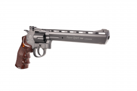 Wiatrówkowy rewolwer Bruni Super Sport 703 czarny 4,5mm 3