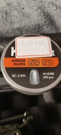 Recenzje: Diabolo JSB KO Slugs .218 5,5mm 200 szt. - 1