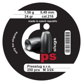 Presslug PS Slugs 5,49mm/.216, 1,56g/24gr 250szt 2