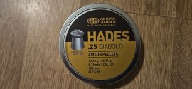 Recenzje: Diabolo JSB Hades 6,35mm 300szt - 1