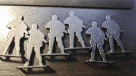 Recenzje: Tarcze Venox metalowi żołnierze 6szt - 1