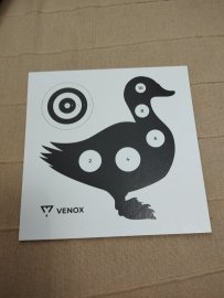 Recenzje: Tarcza Venox 14x14 Kaczka - 1