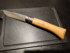 Recenzje: Nóż Opinel 10 składany Inox buk - 2