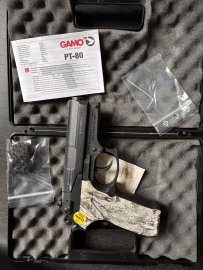 Recenzje: Pistolet pneumatyczny Gamo PT-80 Dark LTD. 4,5mm - 2