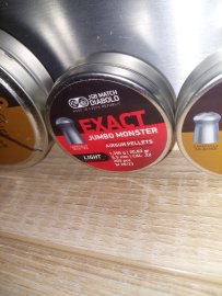 Recenzje: Diabolo JSB Exact Jumbo Monster Light 5,52mm 200szt - 1