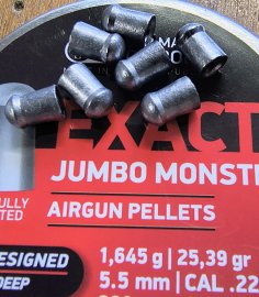 Recenzje: Diabolo JSB Exact Jumbo Monster Redesigned DEEP 5,52mm 200 szt. - 1