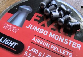 Recenzje: Diabolo JSB Exact Jumbo Monster Light 5,52mm 200szt - 1