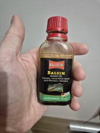 Recenzje: Ballistol Balsin olej do kolb 50ml Jasny - 1