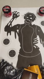 Recenzje: Tarcza sylwetkowa Beast Hunter Zombie 10 szt. - 1