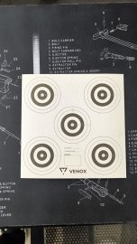 Recenzje: Tarcza Venox 14x14 5 tarcz 100 szt. - 1