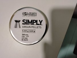 Recenzje: JSB Simply 4,50mm 500szt 0,520g - 1
