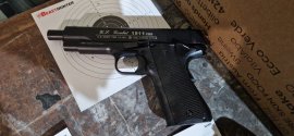 Recenzje: Pistolet pneumatyczny Bruni US Combat 1911 CBB - 1