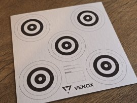 Recenzje: Tarcza Venox 14x14 5 tarcz 100 szt. - 1