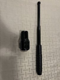 Recenzje: Pałka teleskopowa 16" czarna - 1