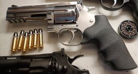 Recenzje: Wiatrówkowy rewolwer ASG Dan Wesson 715 4" silver diabolo - 1