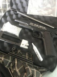 Recenzje: Pistolet pneumatyczny Bruni US Combat 1911 CBB - 1