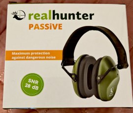 Recenzje: Słuchawki RealHunter pasywne oliwkowe - 1