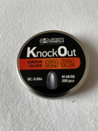 Recenzje: Diabolo JSB KO Slugs .216 5,5mm 1.645g 200 szt. - 1