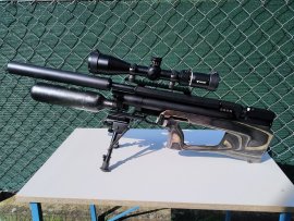Recenzje: Wiatrówka Taipan Veteran II TAC 550mm 5,5mm Tactical Laminate Grey - 1