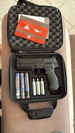 Recenzje: Pistolet RAM Umarex T4E Impax P68 Set 16J - 1