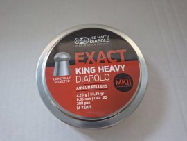 Recenzje: Diabolo JSB Exact King Heavy MKII 6,35mm 300szt - 1